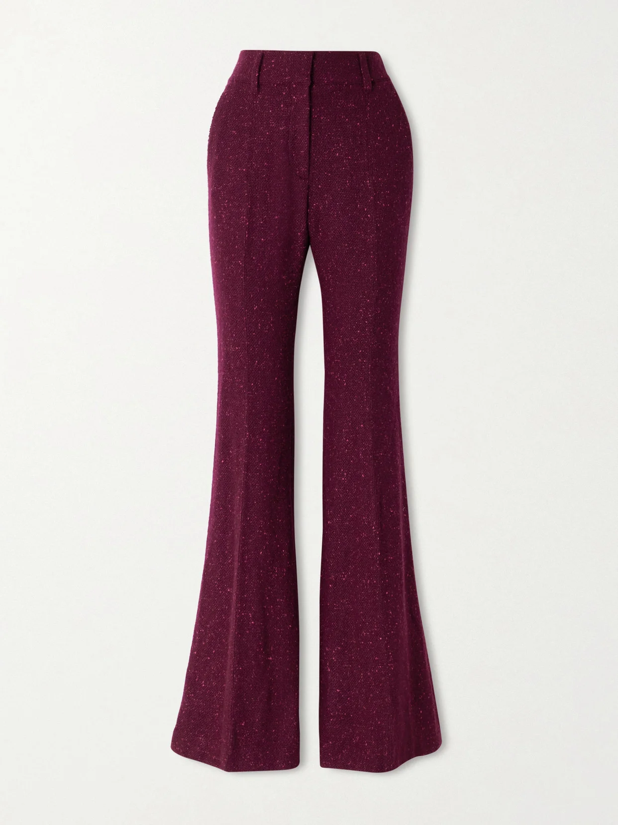 Rhein Wool And Cashmere-blend Flared Pants - 1