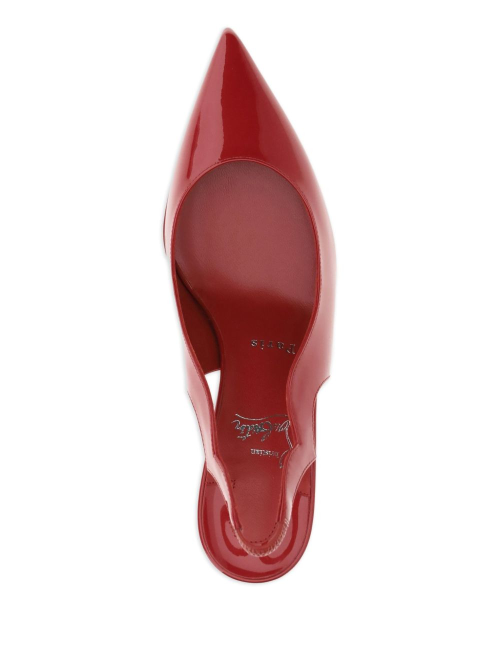 slingback patent pumps - 4