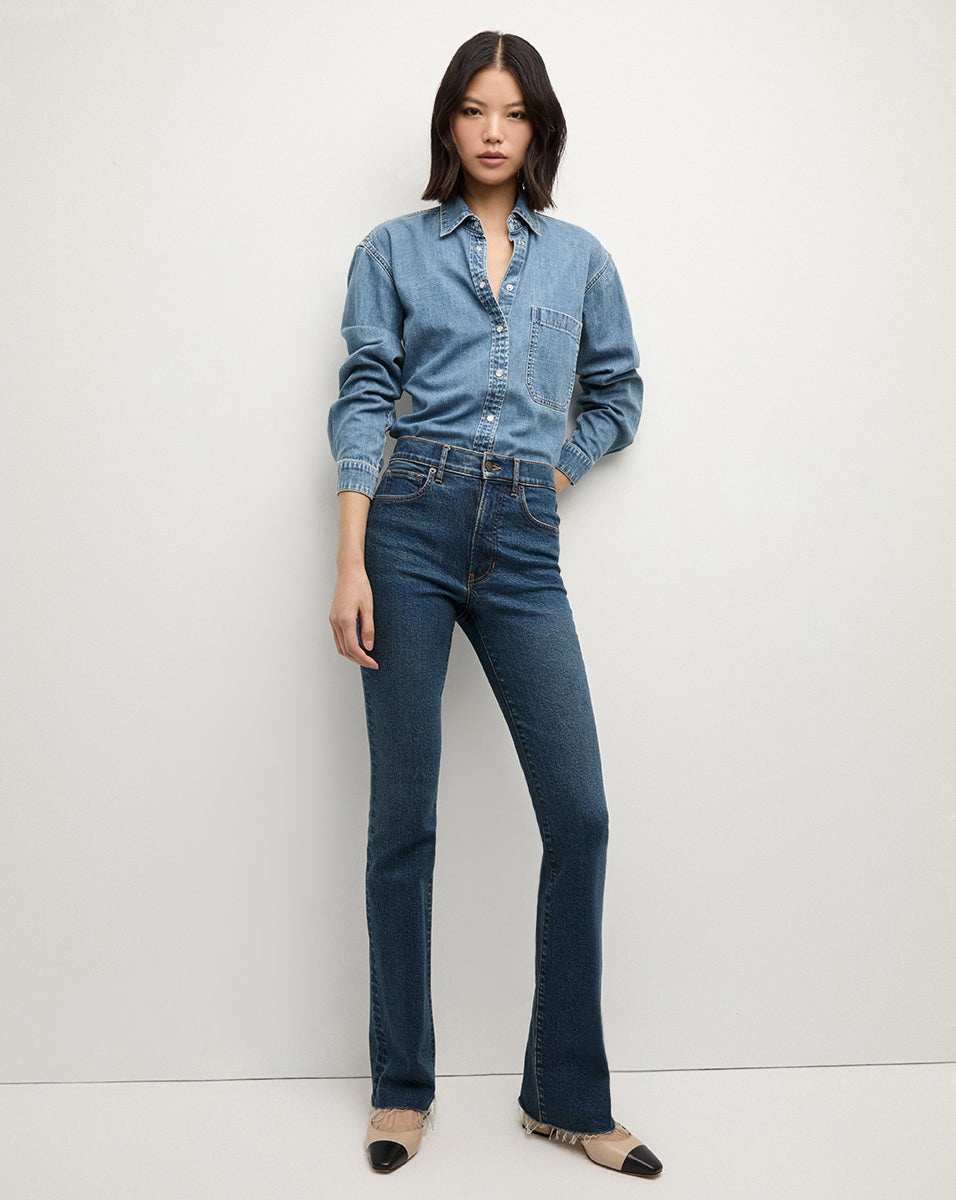 CAMERON BOOTCUT JEAN | RAW HEM - 4