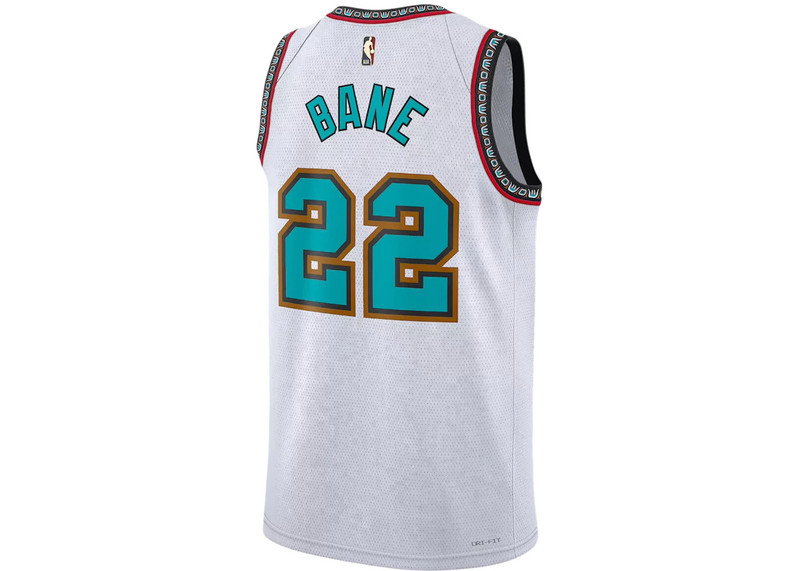 Nike Nike Desmond Bane Memphis Grizzlies 2024/25 Hardwood Classics Jersey White outlook