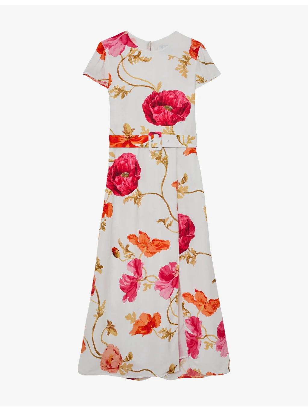 Lyra Floral-Print Crepe Midi Dress - 1