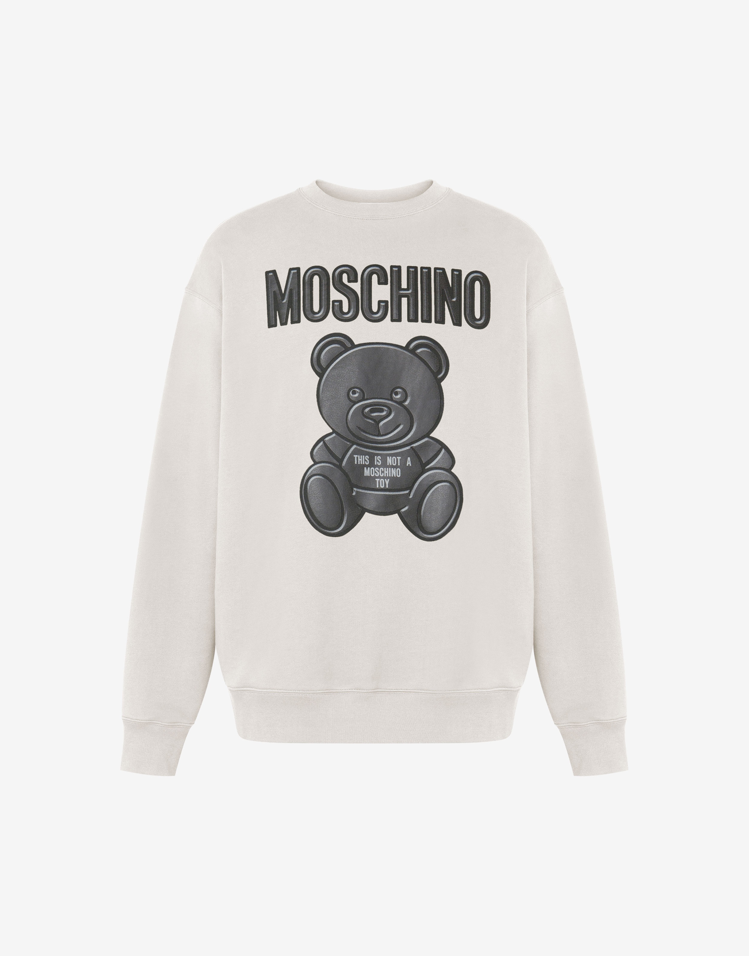 MOSCHINO TEDDY BEAR ORGANIC COTTON SWEATSHIRT - 1