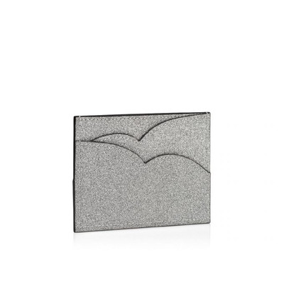 Christian Louboutin Hot Chick Card Holder Silver outlook