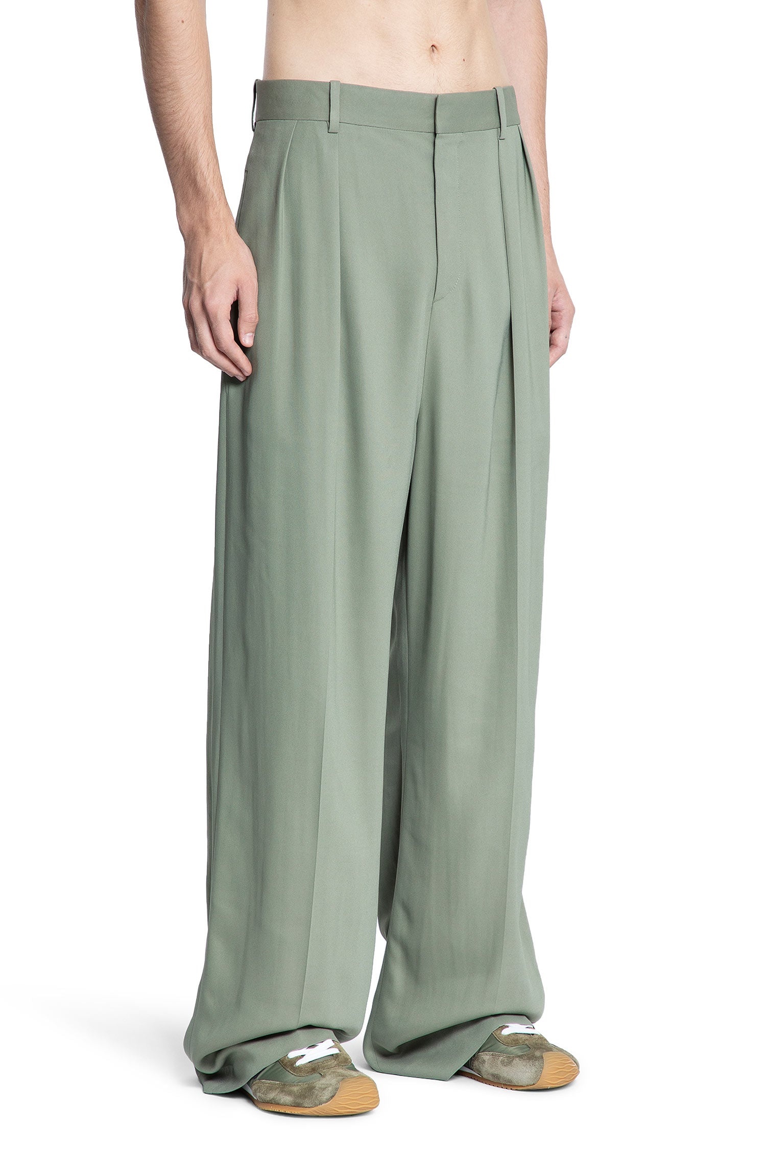 Trousers-In-Viscose-Blend - 2
