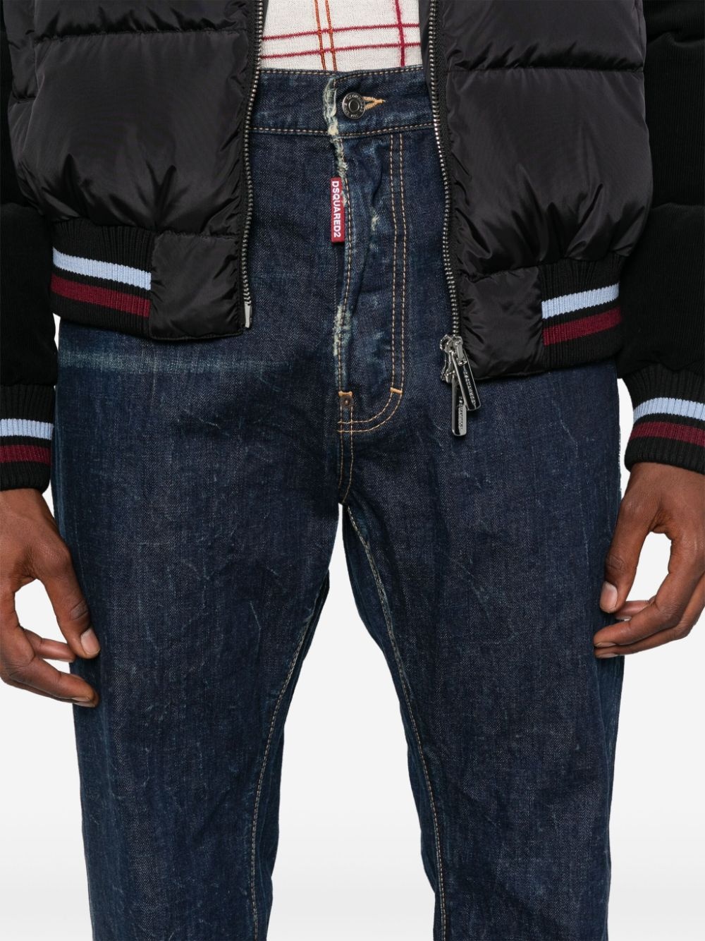 distressed jeans - 5