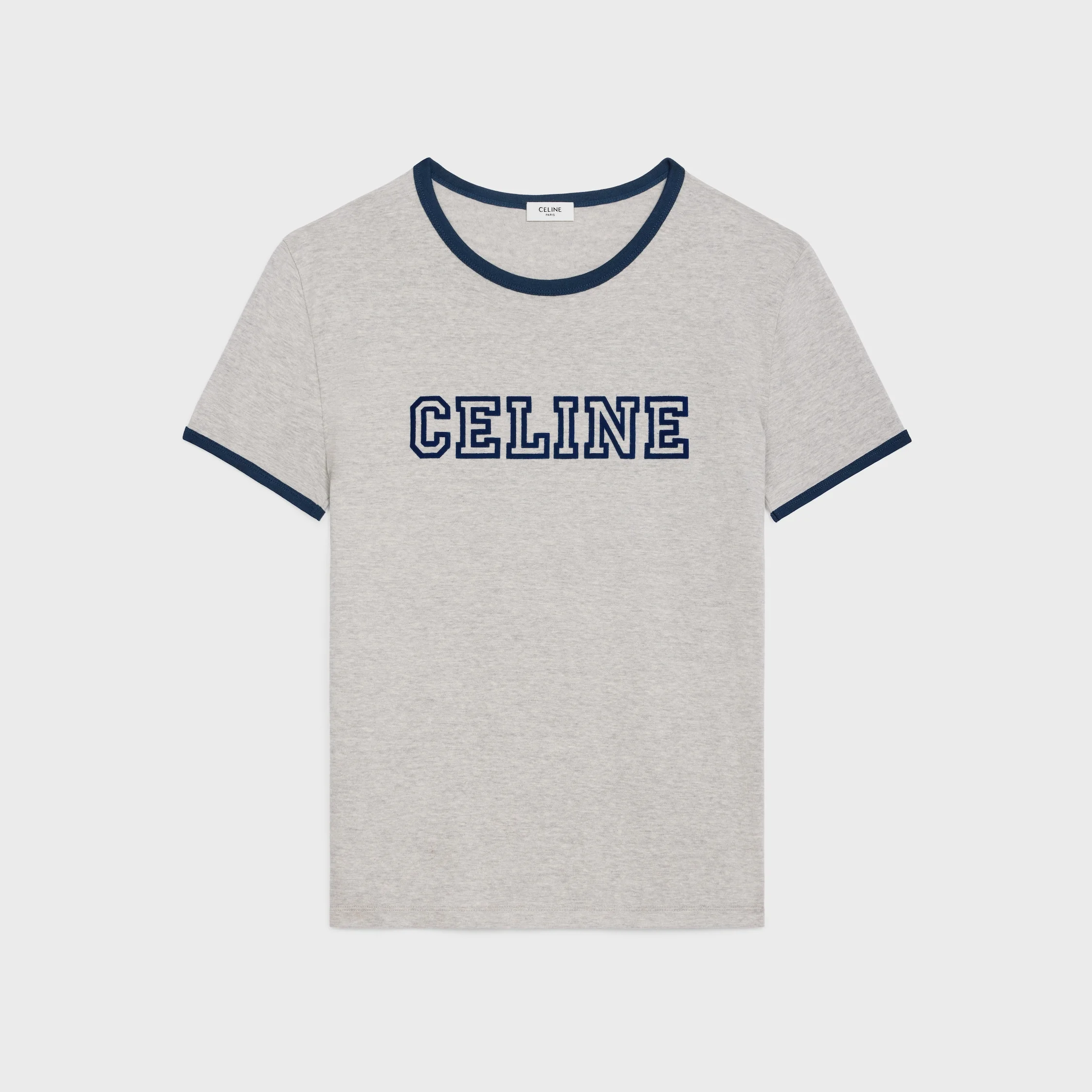 celine regular t-shirt in cotton jersey - 1