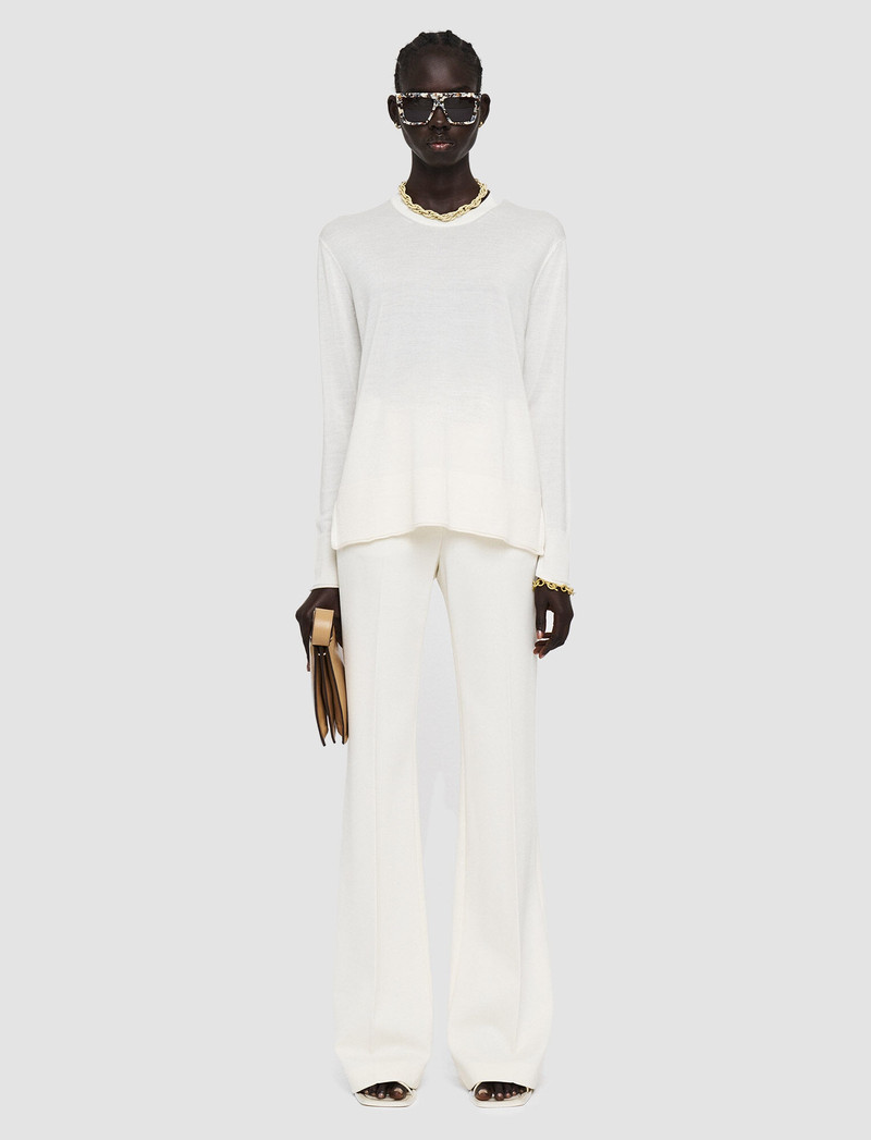 JOSEPH Super Fine Merino Silk Round Neck Jumper outlook