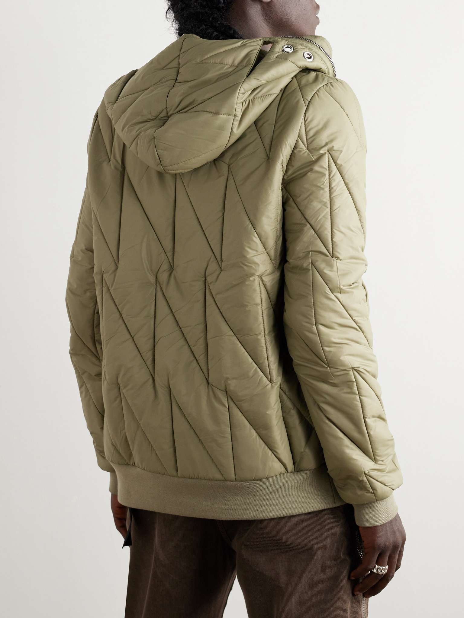 Quilted Shell Hooded Jacket - 4