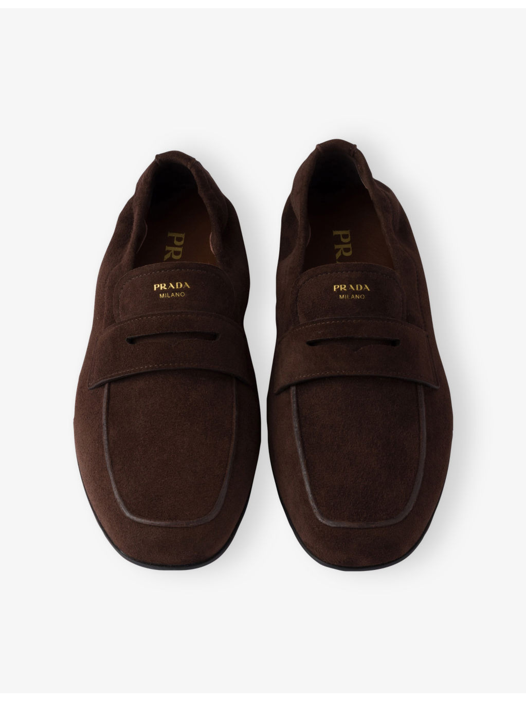 Shuffle Antiqued Suede Loafers - 2