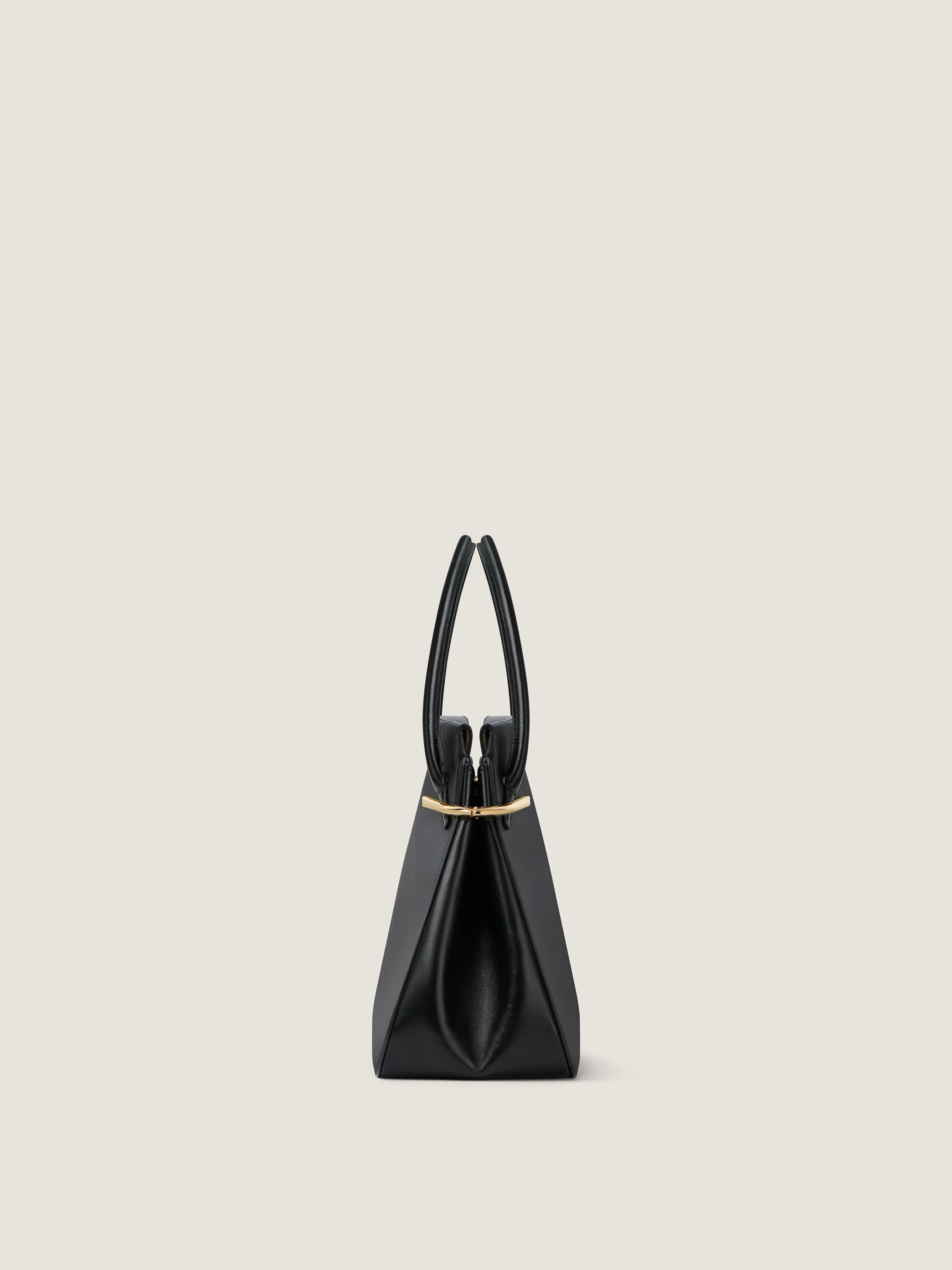 LARGE PINCH BAG IN LEATHER - 3