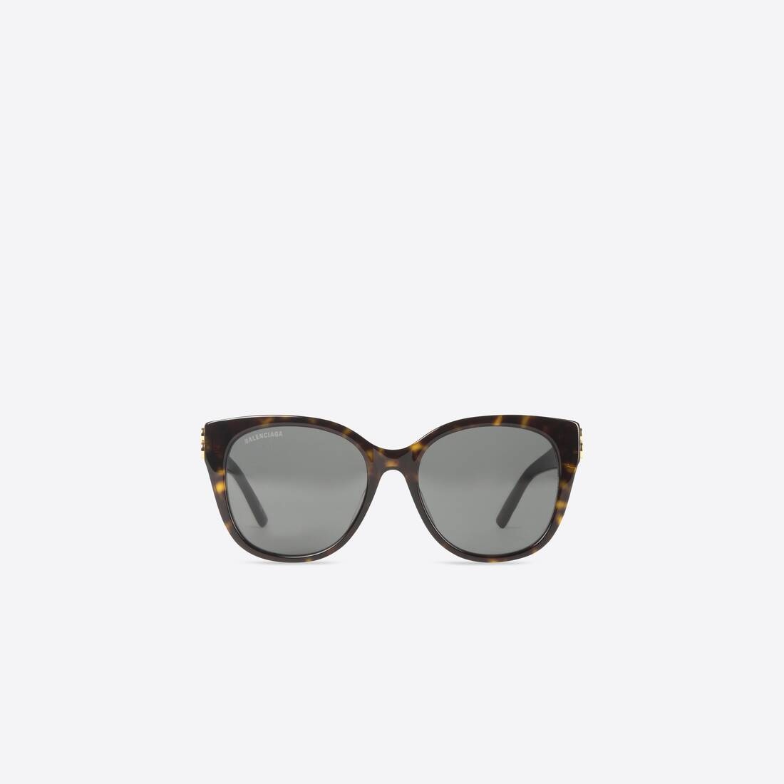 Women's Dynasty Cat Sunglasses in Dark Havana - 1