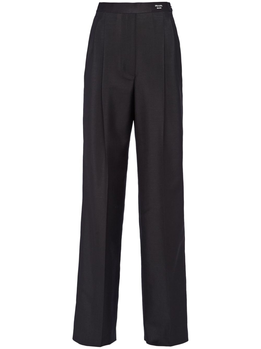 mohair-blend trousers - 1