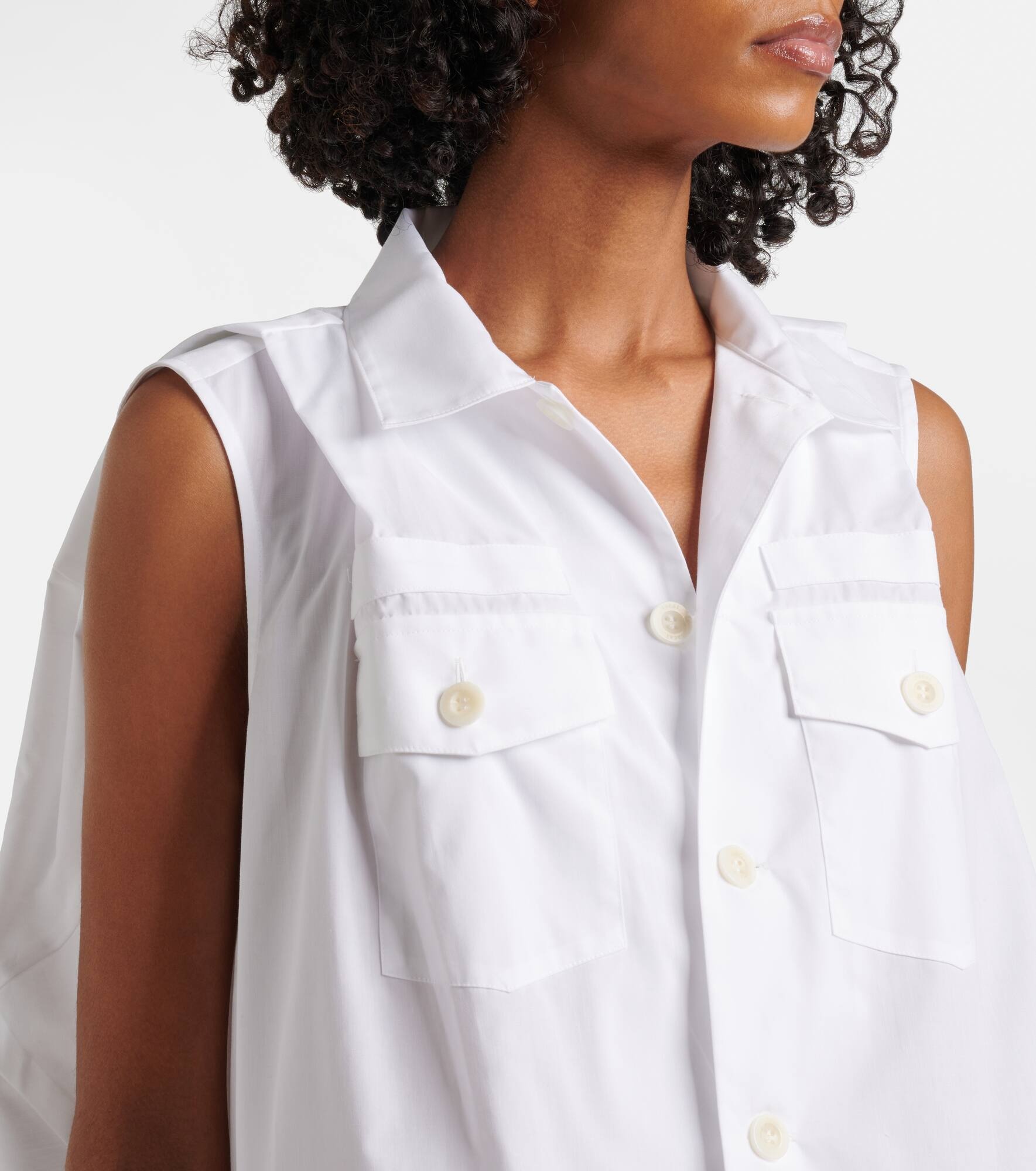 Poplin minidress - 4