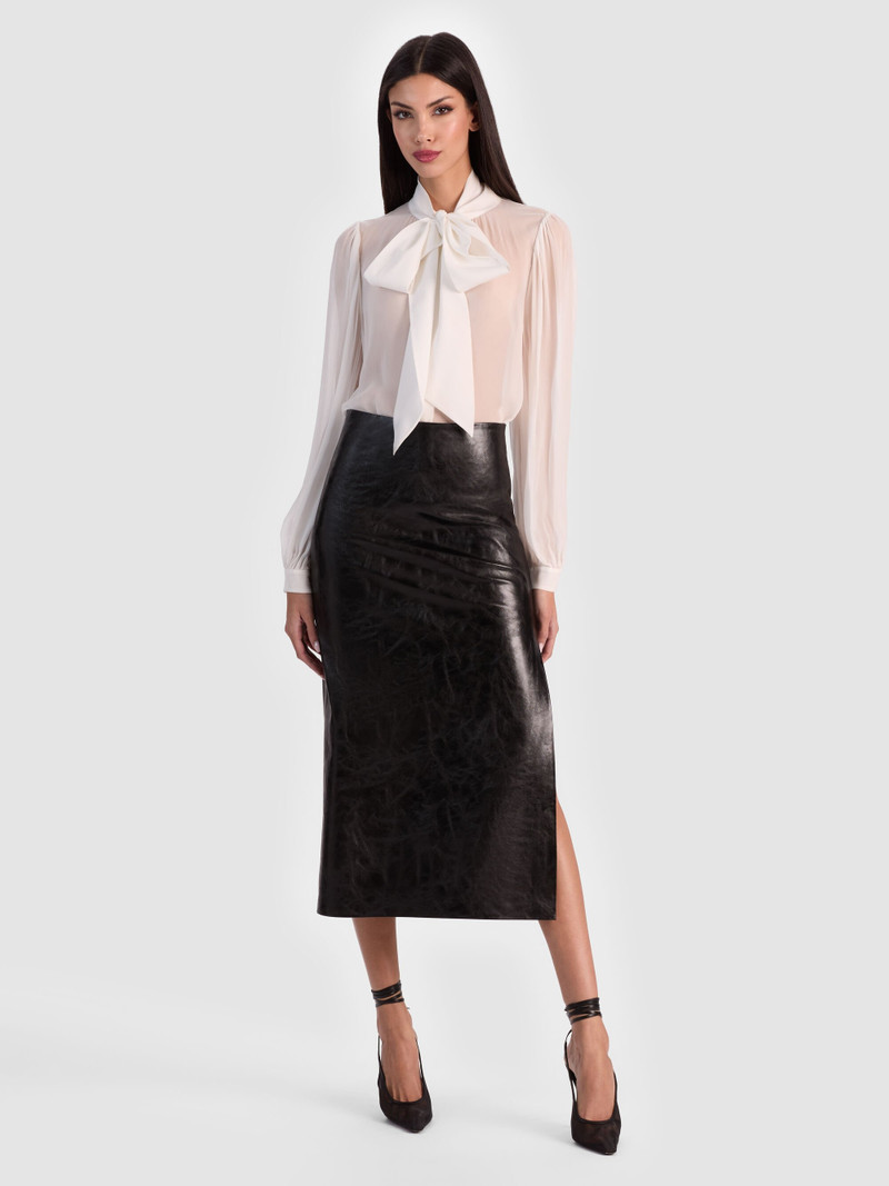 MAEVE VEGAN MIDI SKIRT 3