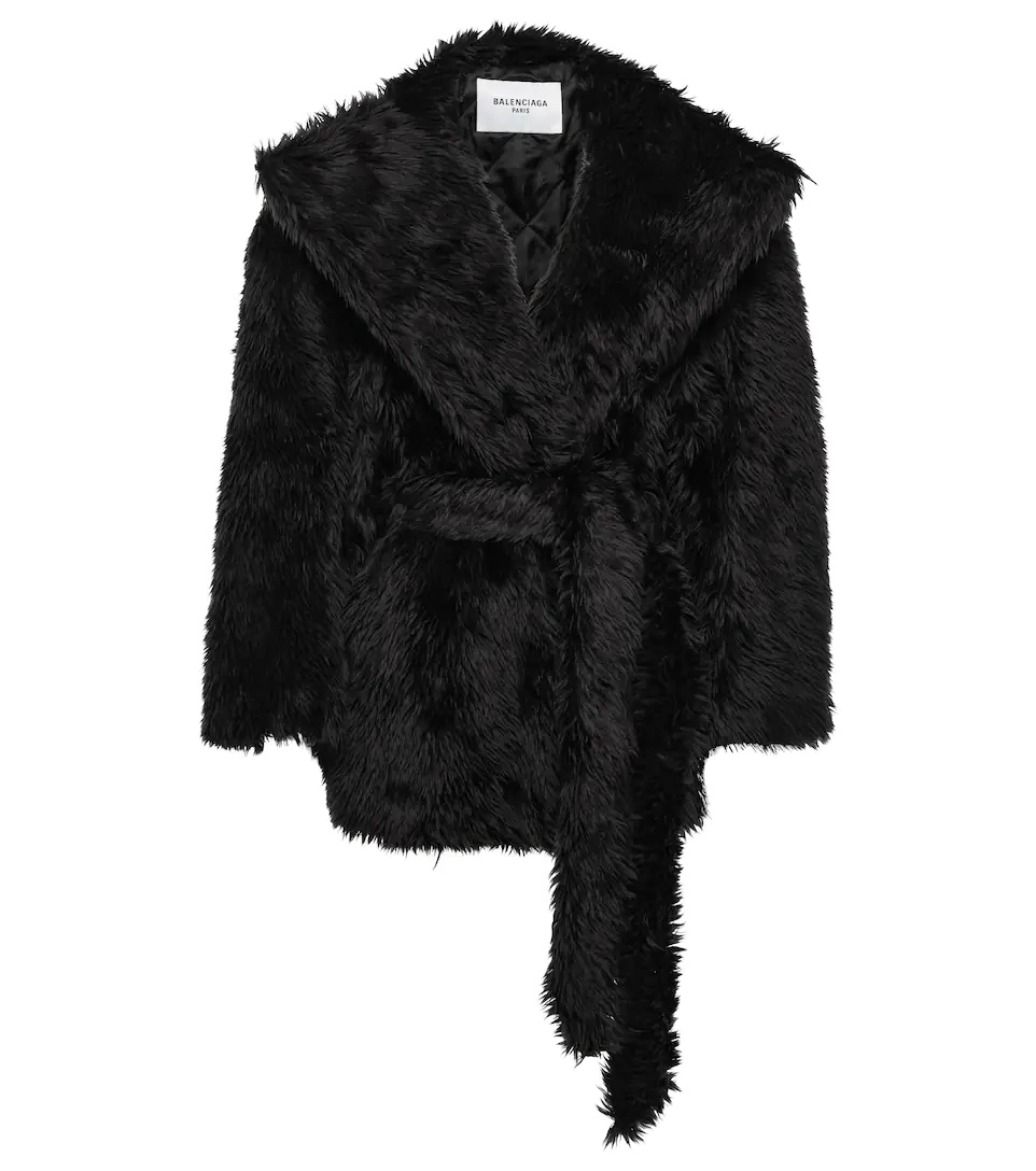 【BALENCIAGA】Ski Reversible Faux-fur Jacket ジャケット Balenciaga faux-fur Ski Jacket | Black | FARFETCH ID