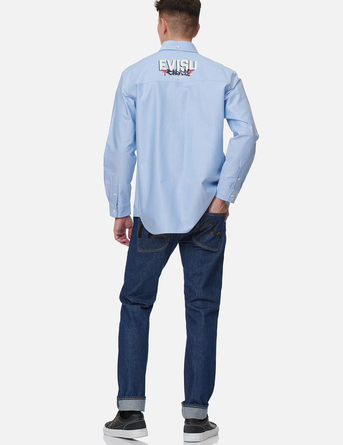 RESTRUCTURED POCKET OXFORD SHIRT - 5
