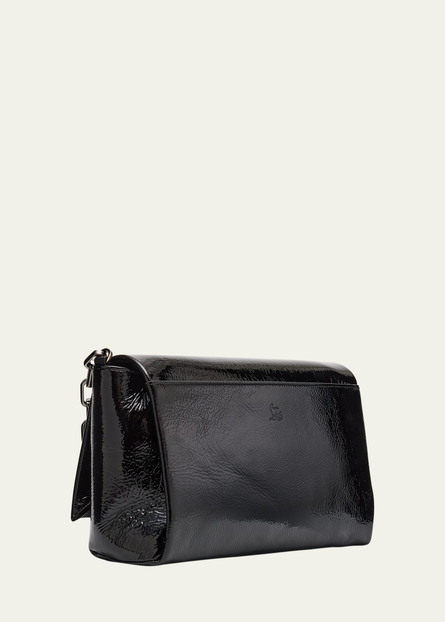 Loubi54 Large Flap Shoulder Bag in Naplak Leather - 3