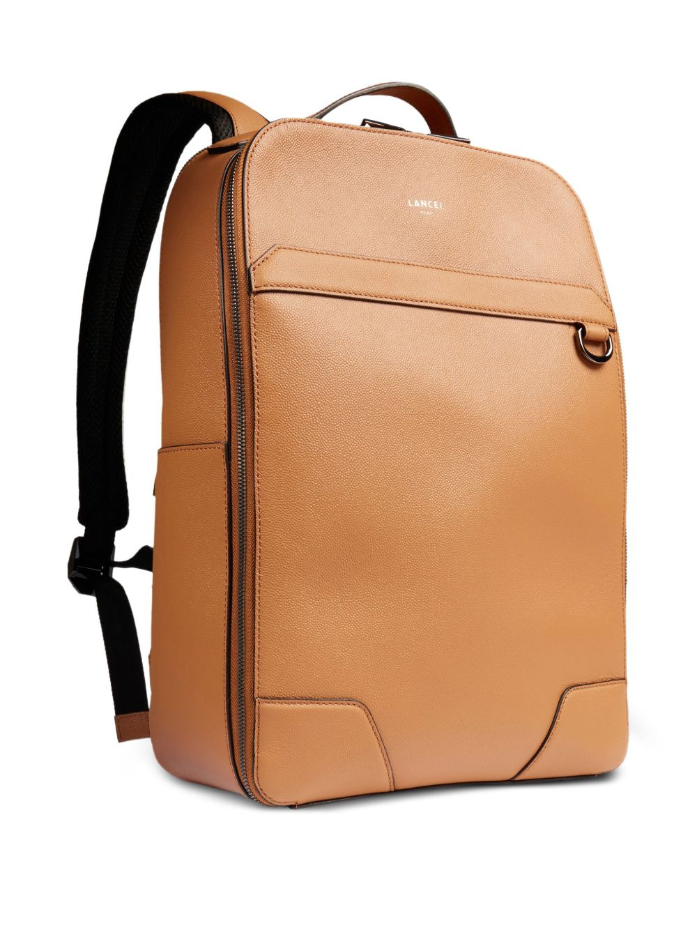 leather top-handle backpack - 2