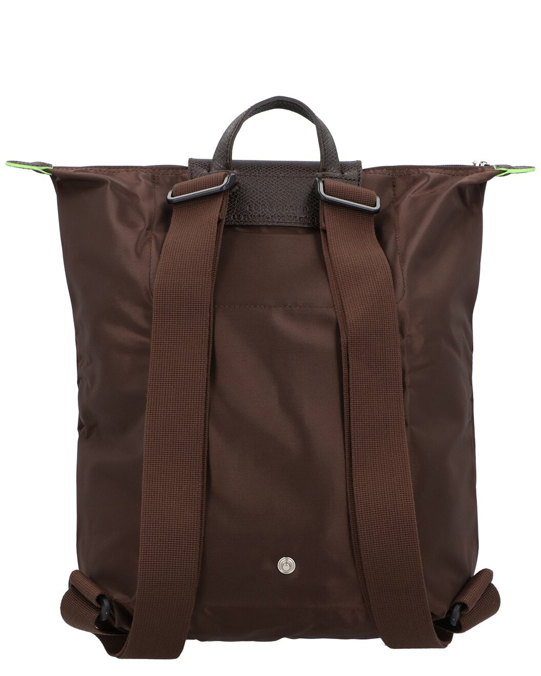Longchamp Le Pliage Green Medium Canvas Backpack - 2