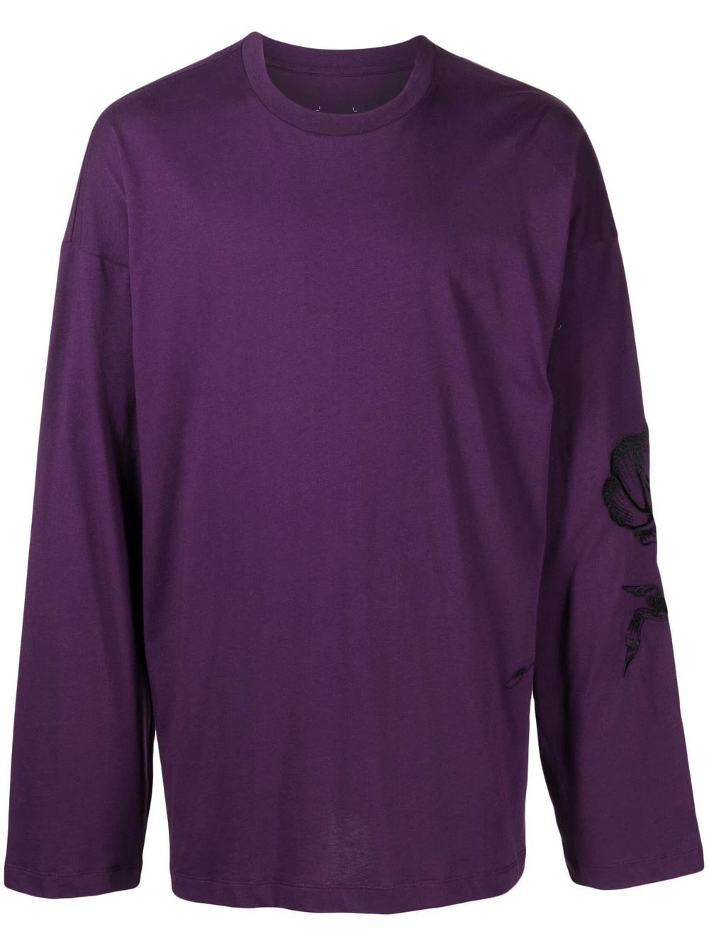 long-sleeve pullover top - 1