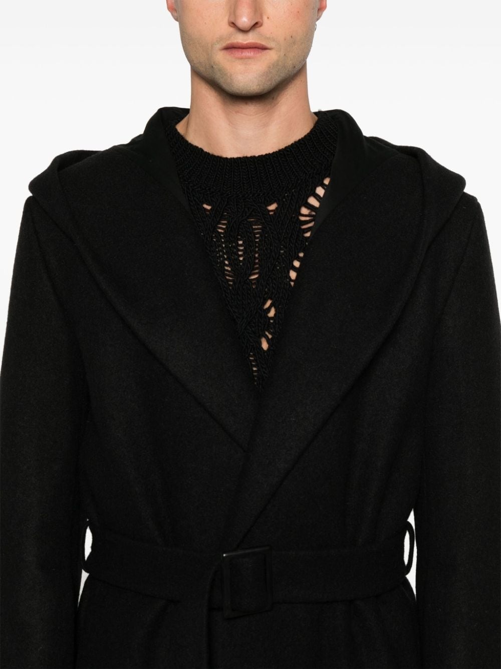 hooded coat - 5