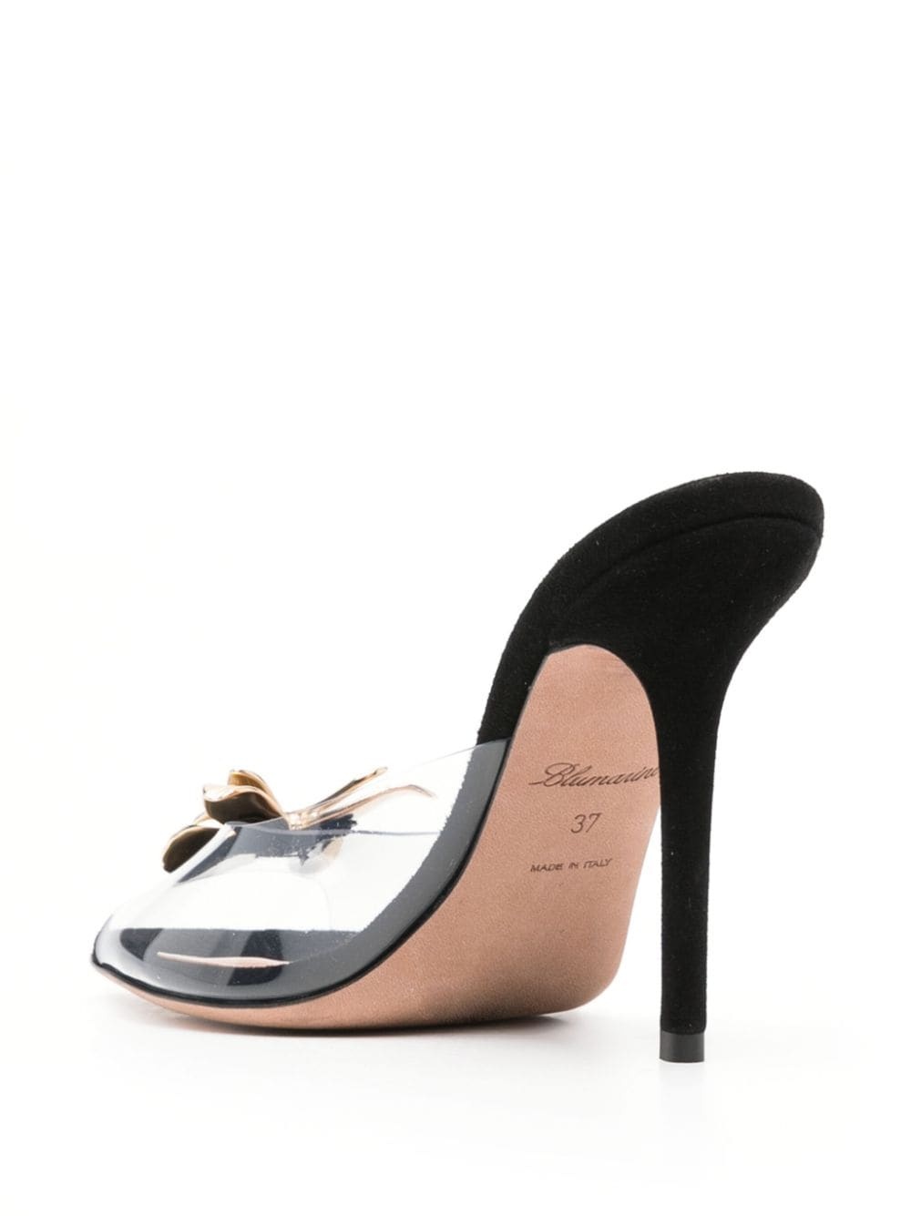 115mm butterfly-appliquÃ© mules - 3