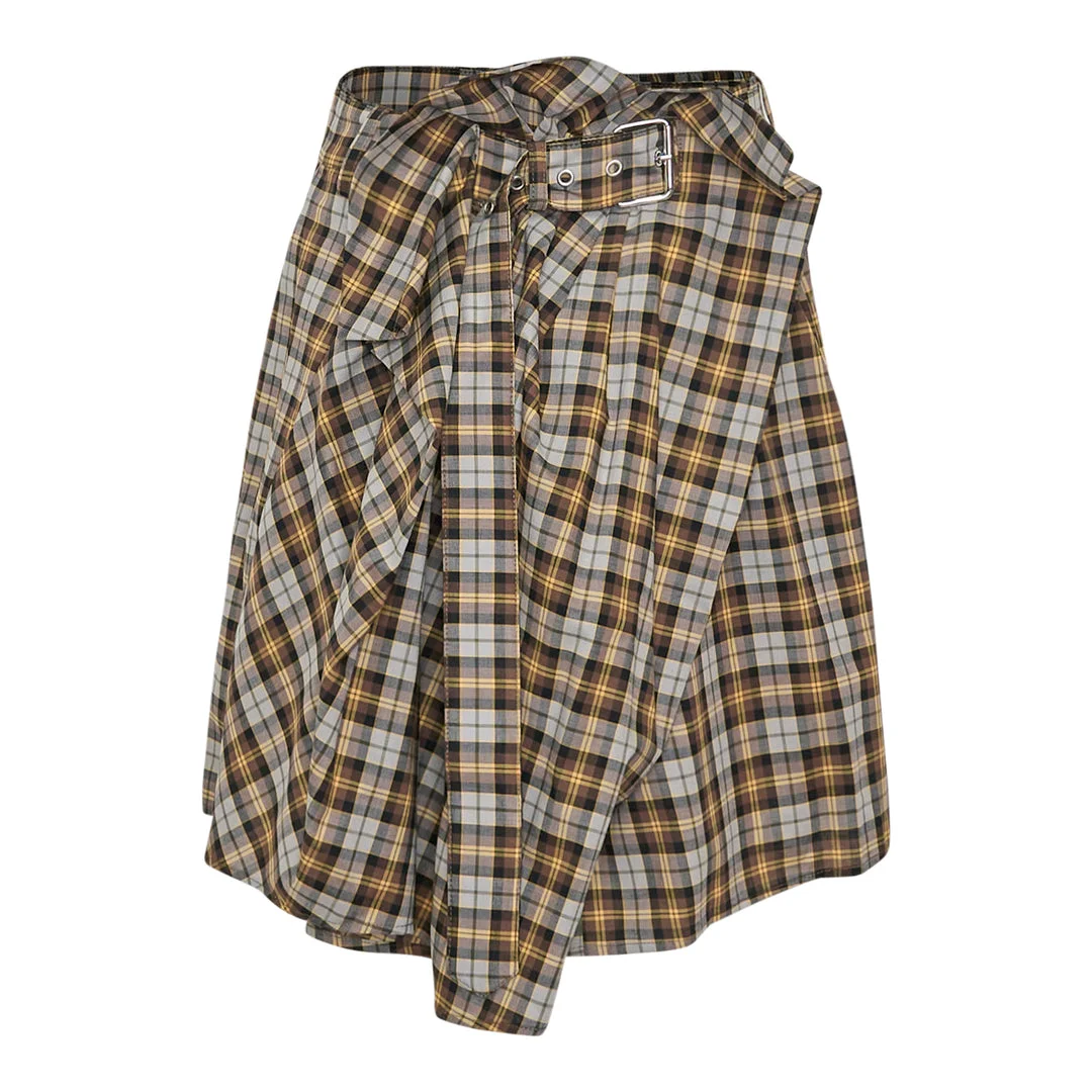 Plaid Skirt - 1