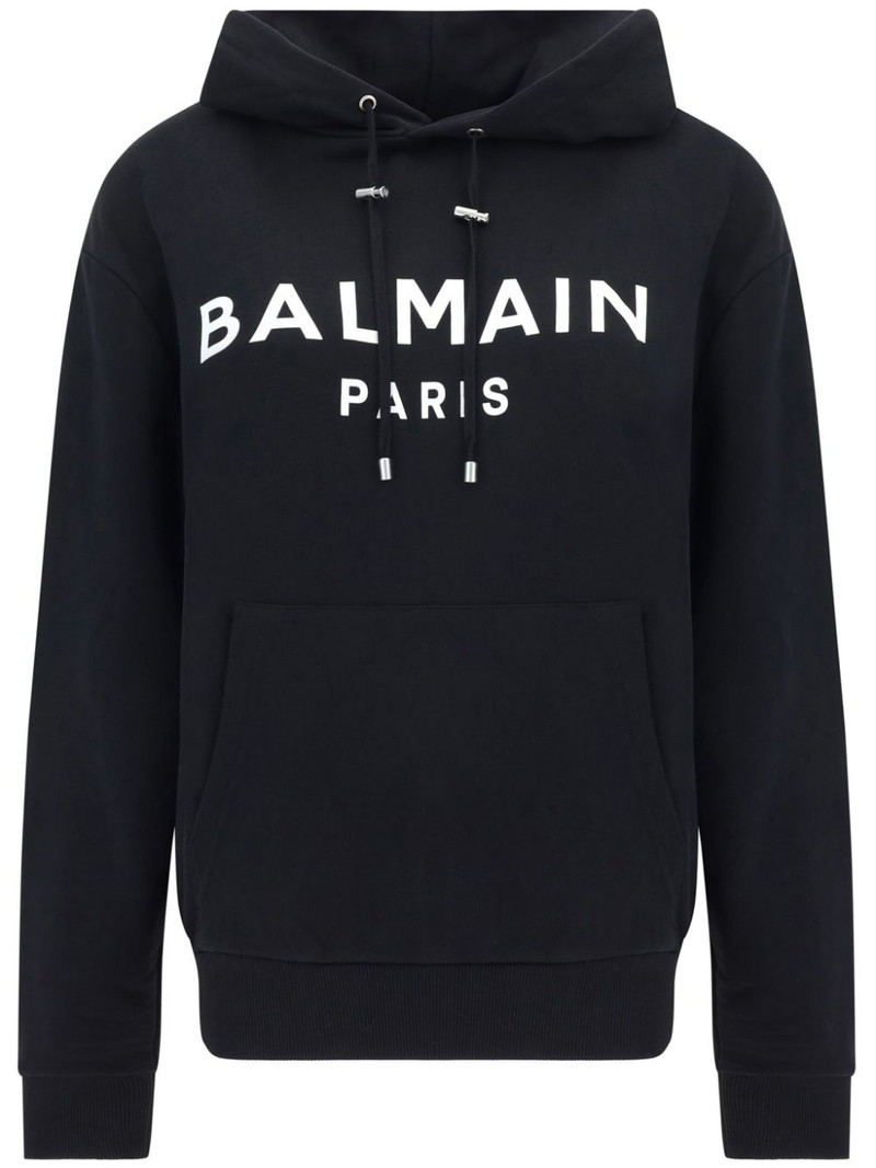Logo print hoodie 1
