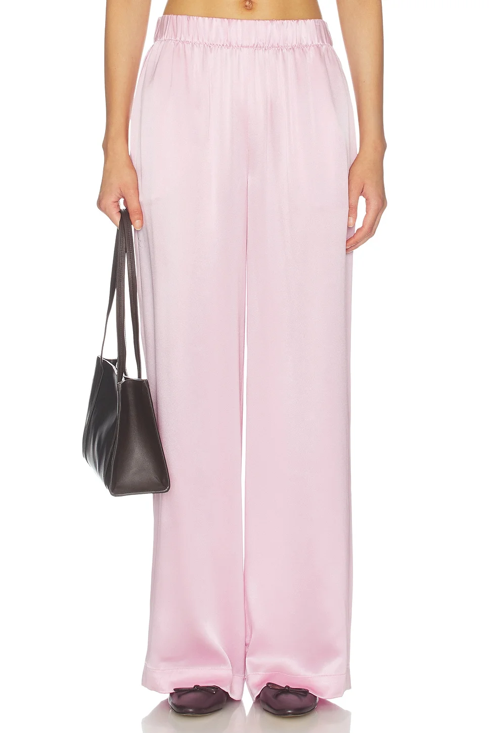 Brynn High Rise Pull On Wide Leg Pant - 1