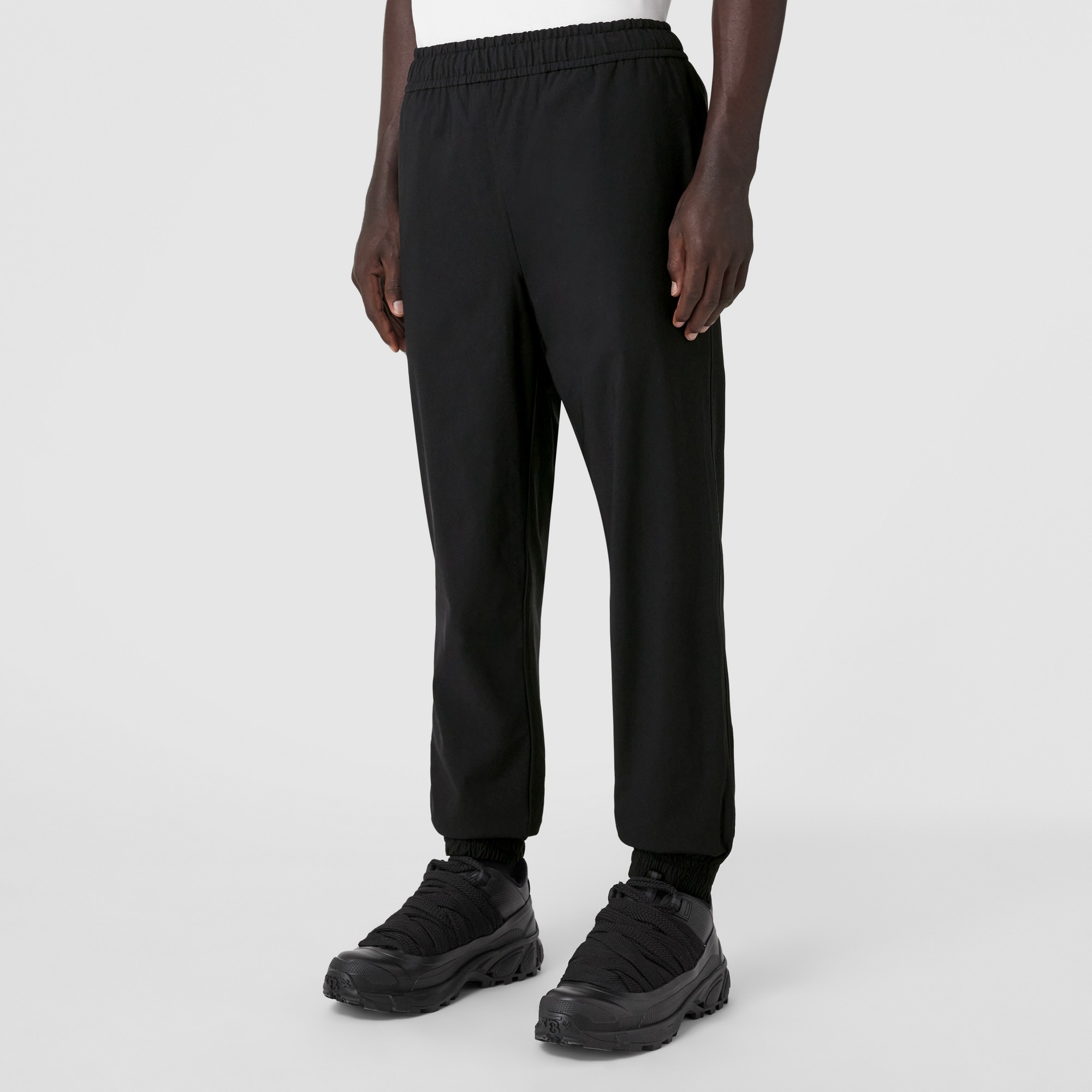 Logo Print Stretch Nylon Trousers - 5