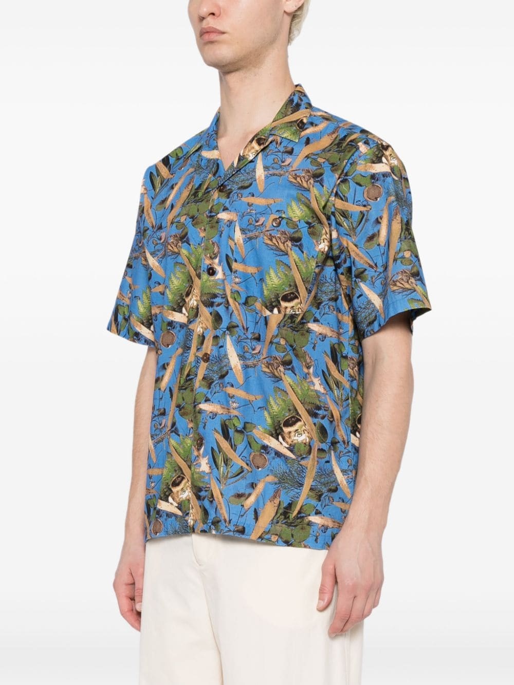 graphic-print short-sleeve shirt - 3