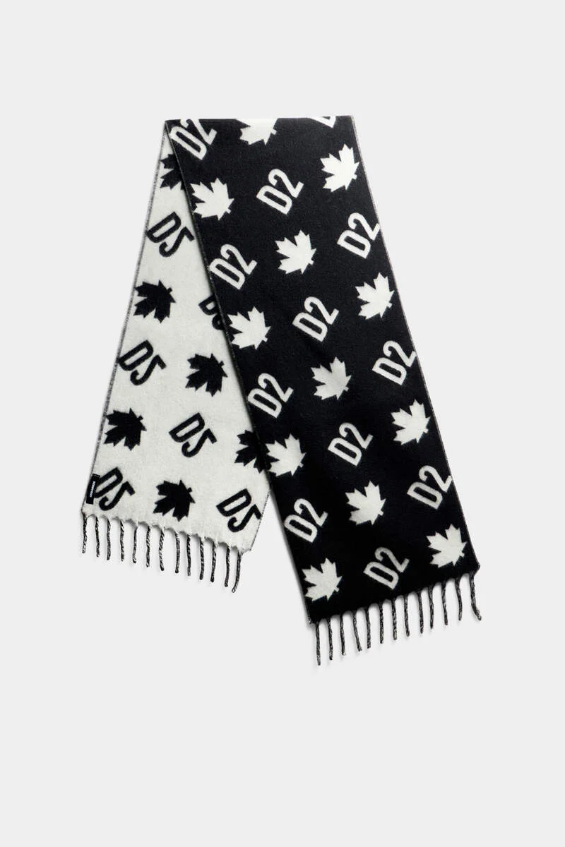 D2 MONOGRAM SCARF - 1