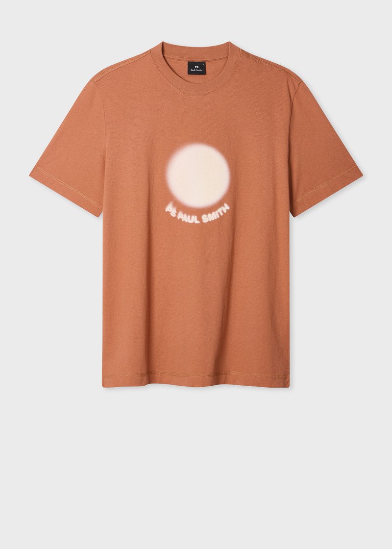 Rust 'Sun Spot' Print T-Shirt 1