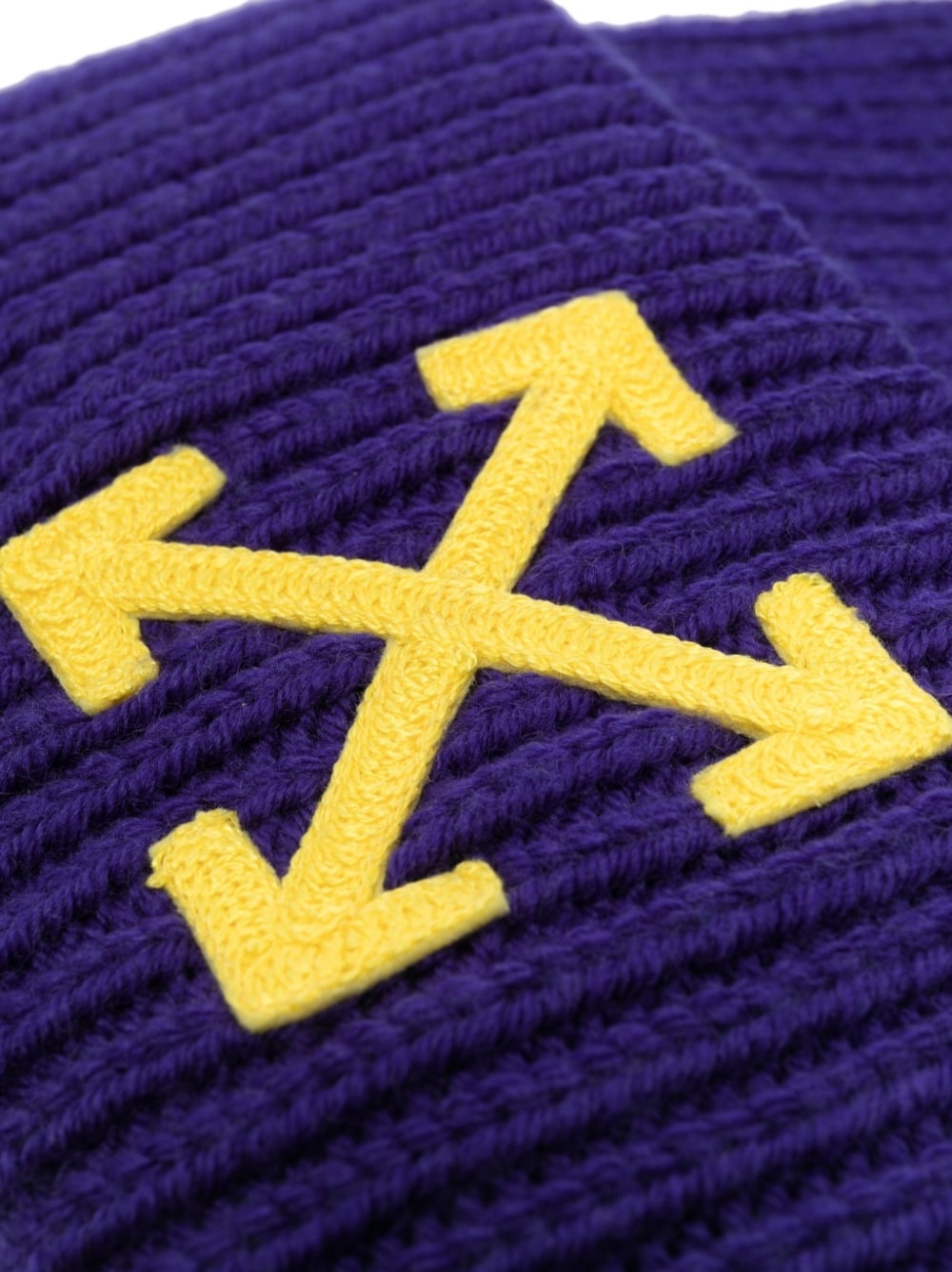 Arrows ribbed beanie - 2