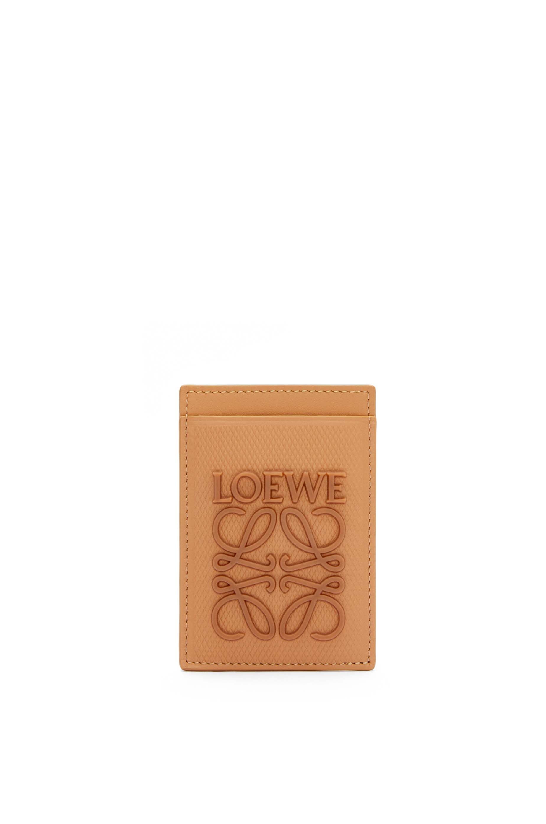 Slim cardholder in diamond calfskin - 1