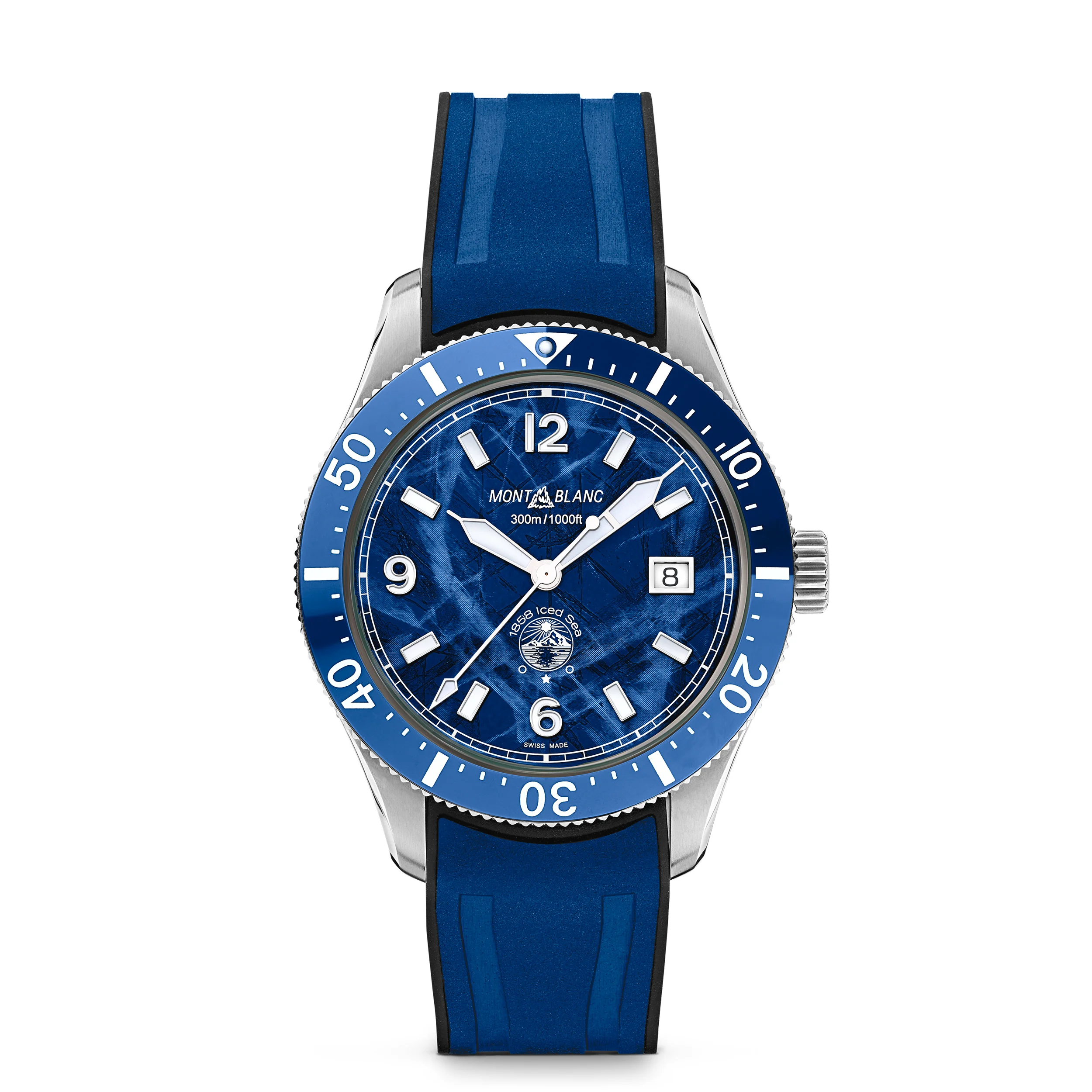 Montblanc 1858 Iced Sea Automatic Date - 1