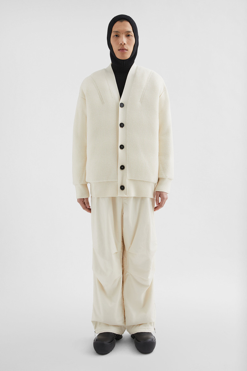 Jil Sander Padded Wool Cardigan outlook