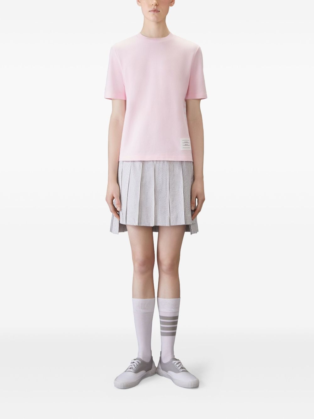 four-bar short-sleeve T-shirt - 2
