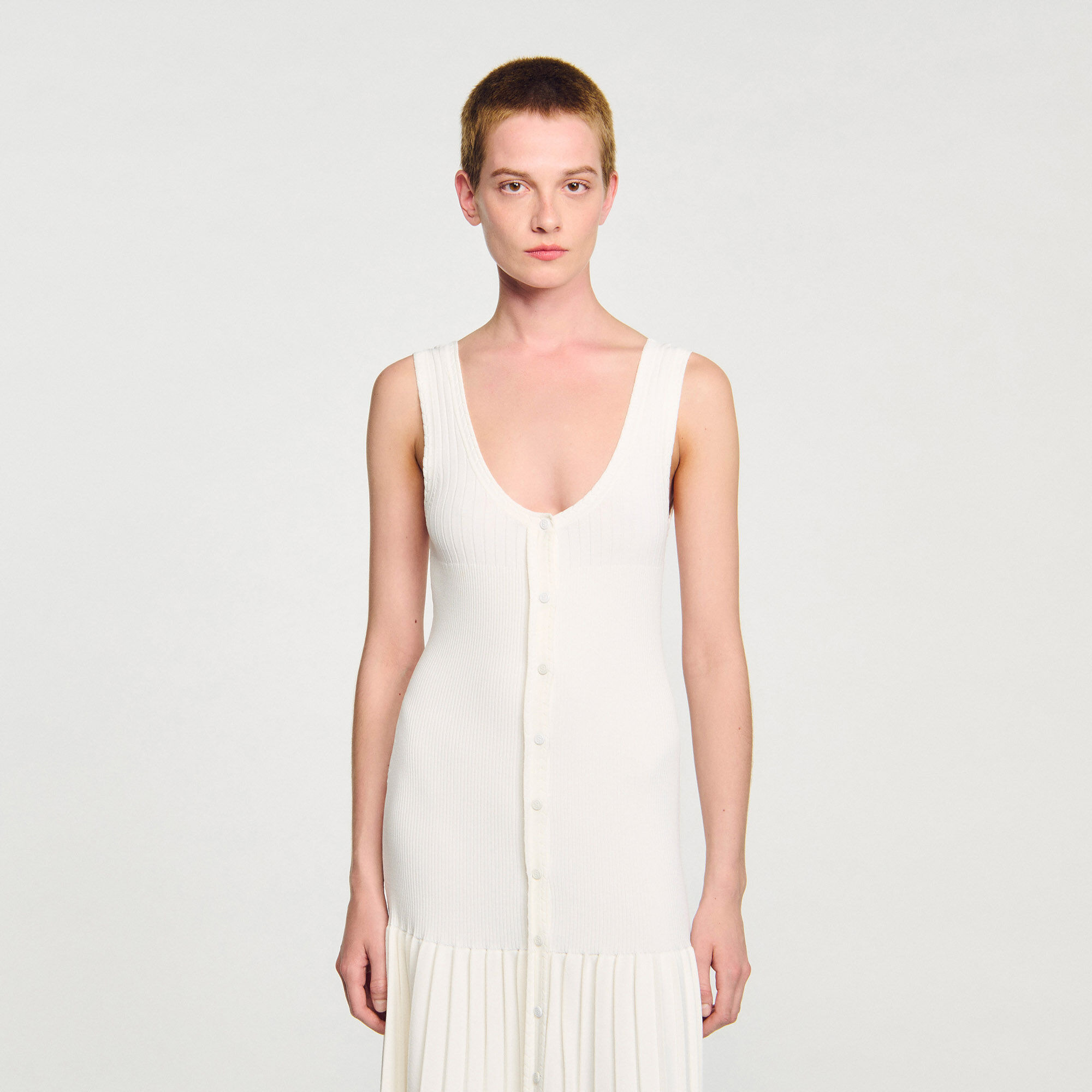 KNIT MAXI DRESS - 4