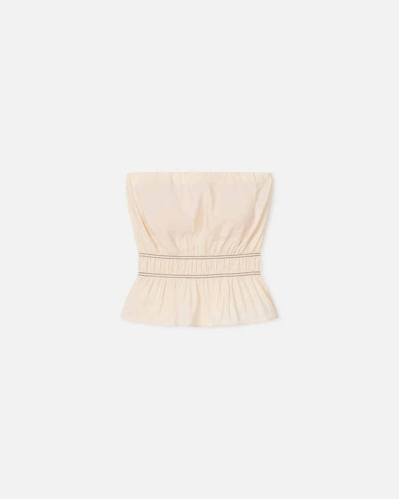 Glass Poplin Bandeau Top 1