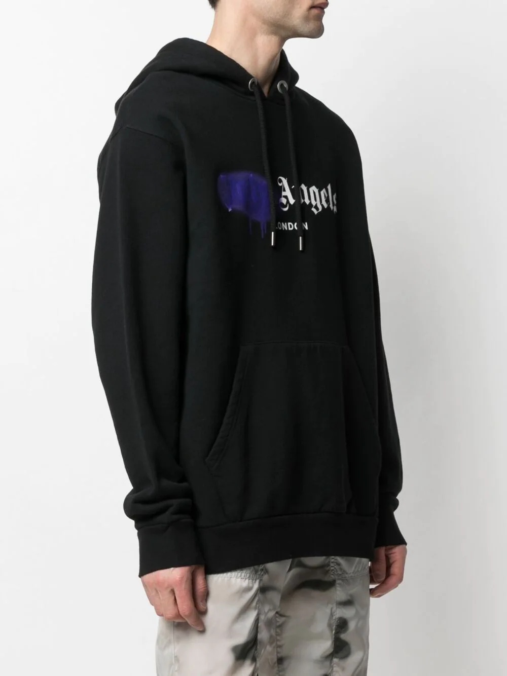 logo-print hoodie - 3