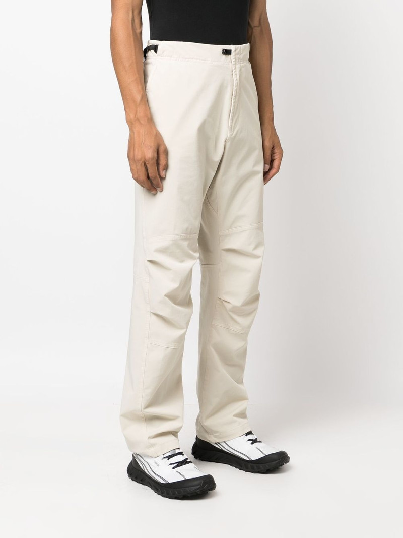 strap-detail high-rise tapered-leg trousers 3