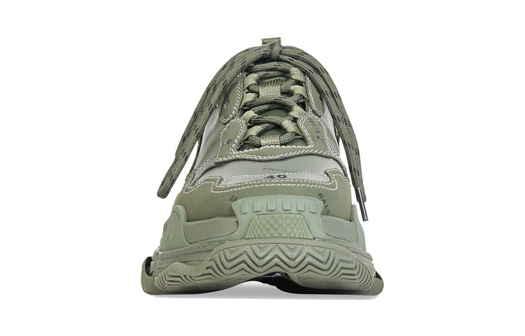 Balenciaga Triple S 'Allover Logo - Dark Green' 536737W2FA13510 - 3