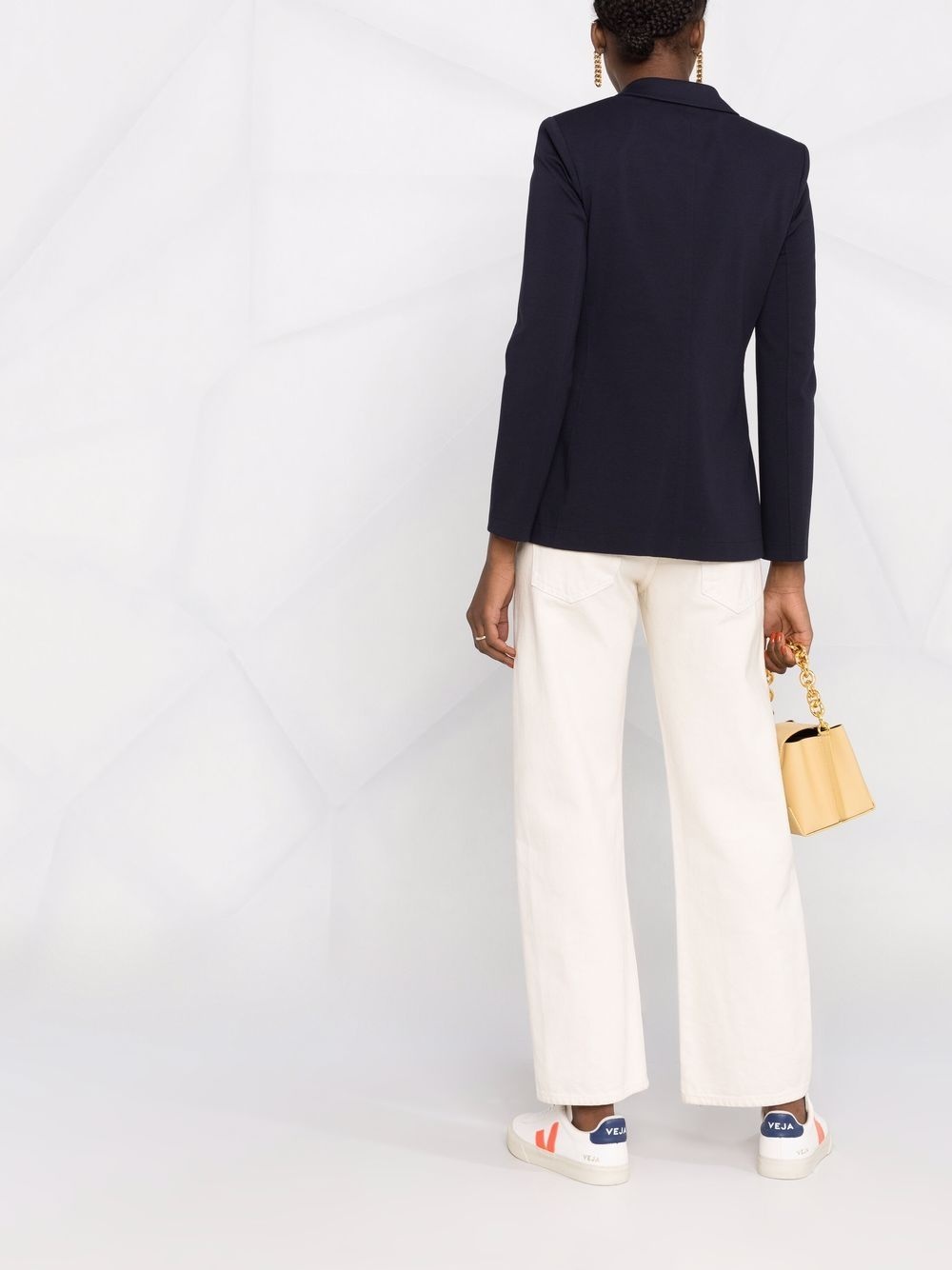 notched-lapel double-breasted jacket - 6