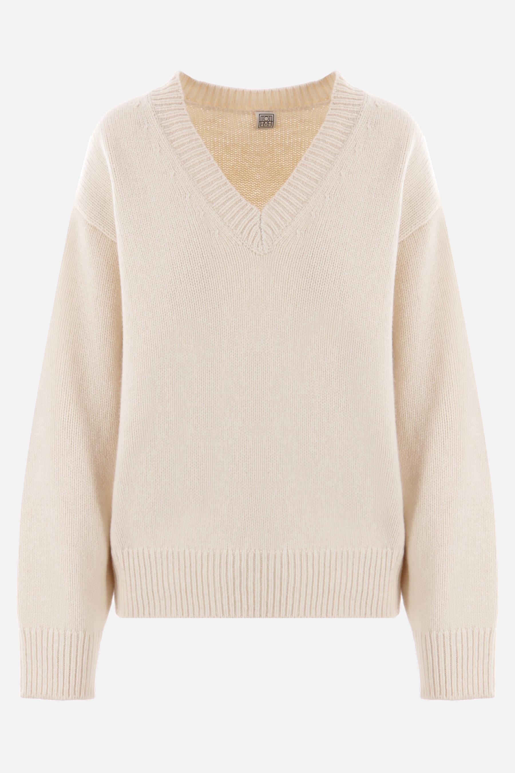 WOOL AND CASHMERE PULLOVER - 1