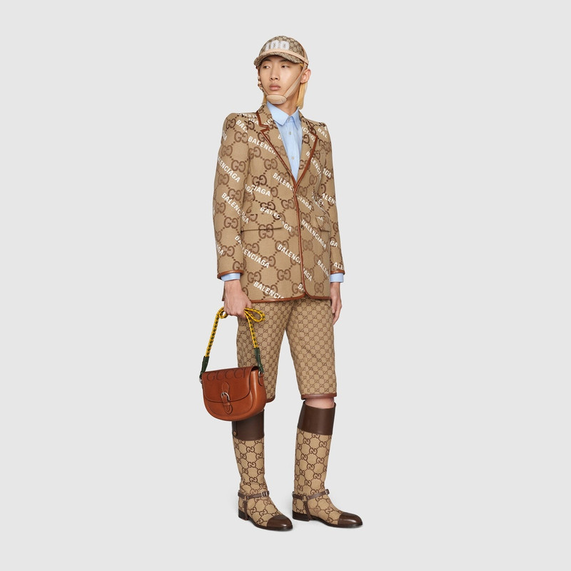 GUCCI GG canvas shorts outlook