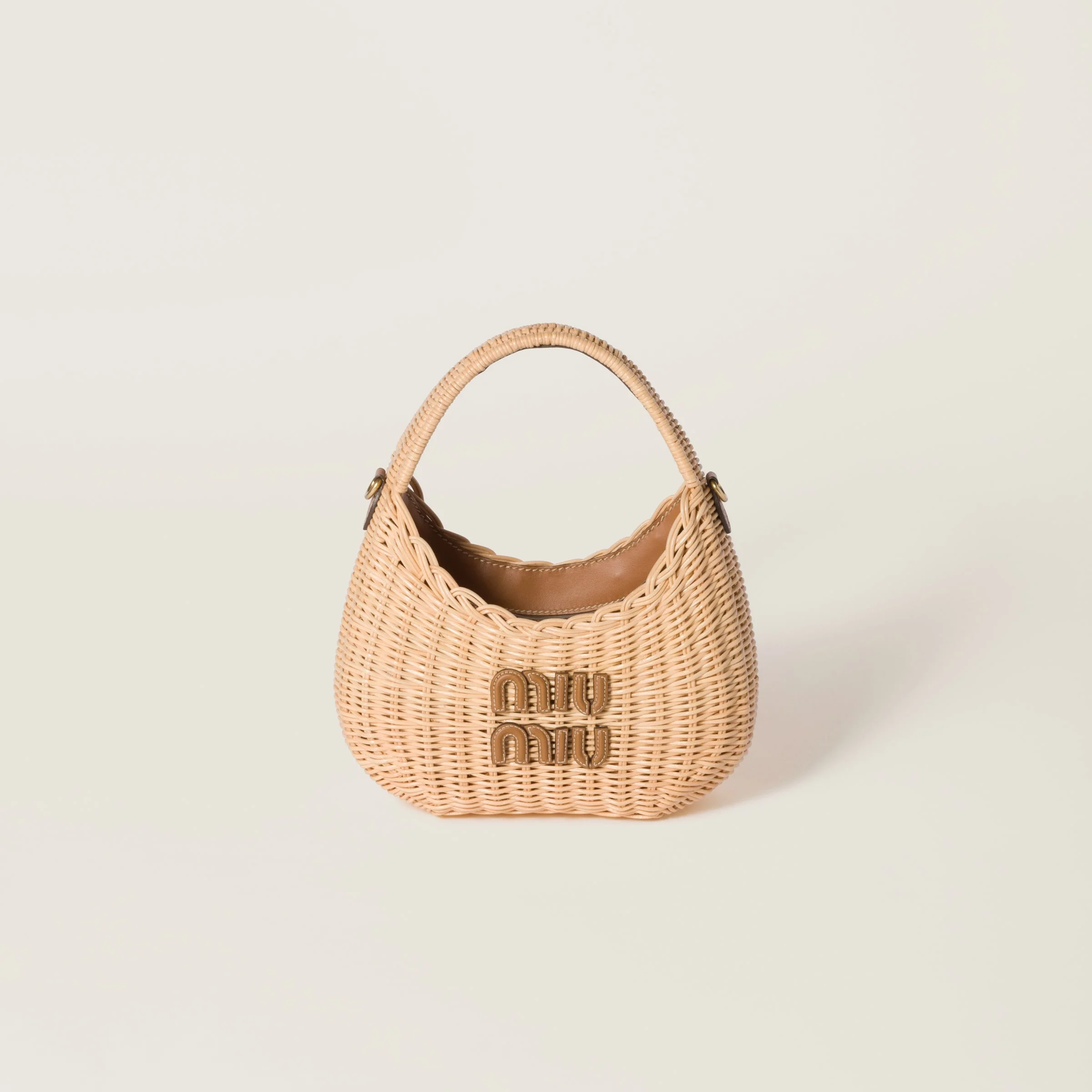 Wander wicker handbag - 1