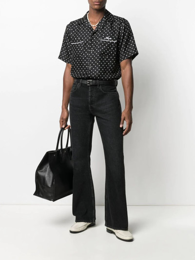 AMIRI polka dot-print silk shirt outlook