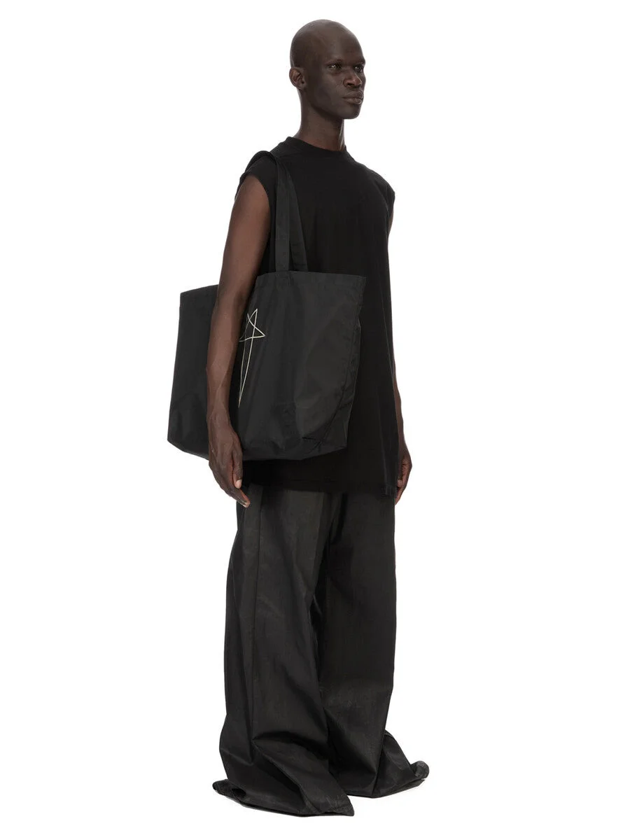 Rick Owens DRKSHDW graphic-print tote bag - da01f4432nvcem8-0908