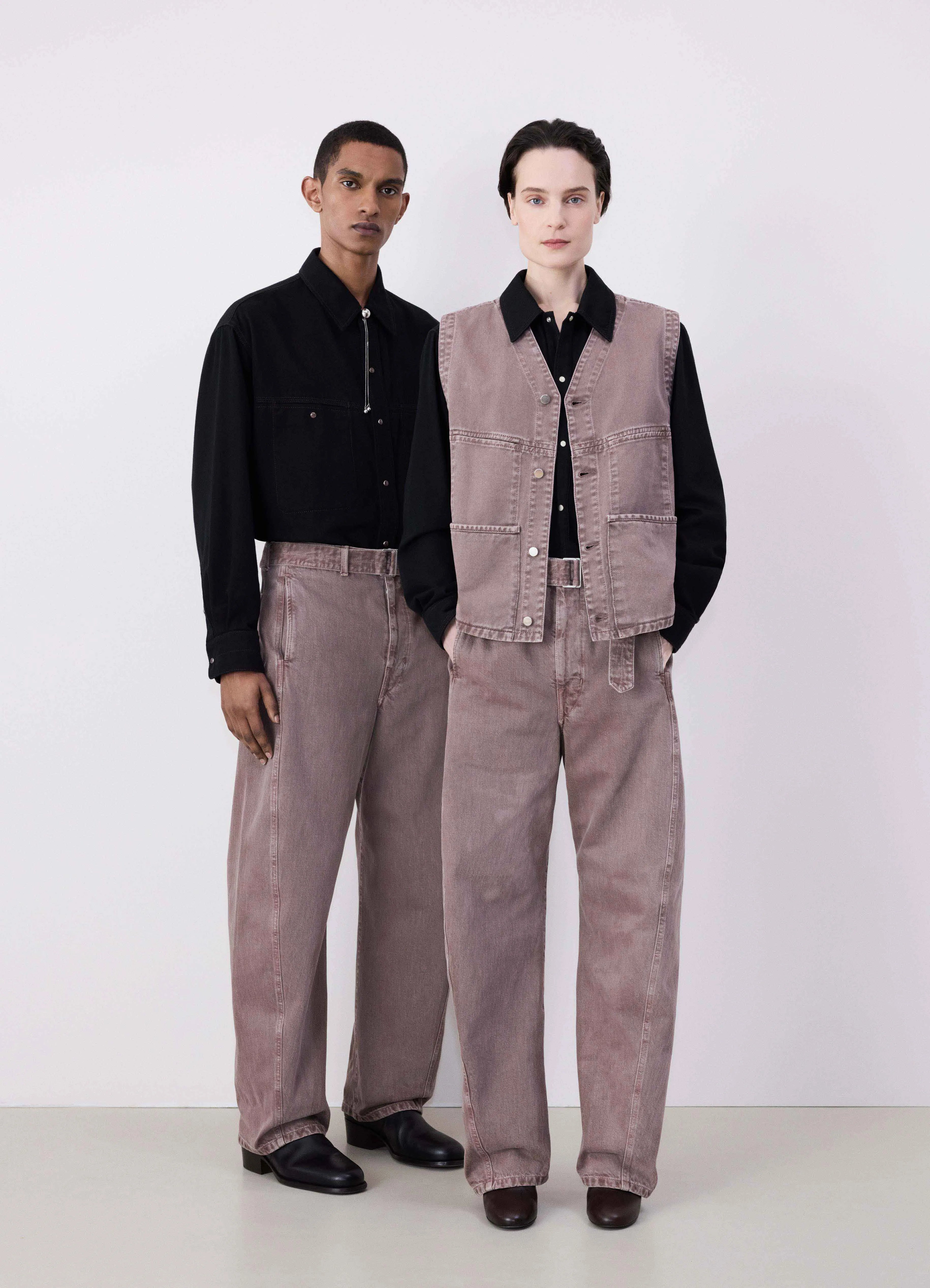 TWISTED BELTED PANTS - 2